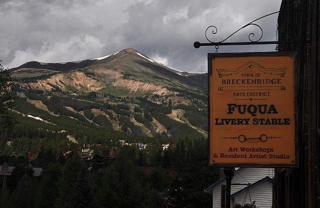 the town of Breckenridge